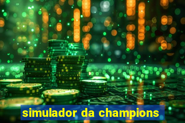simulador da champions